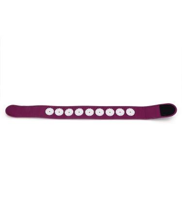 ANGGREK Portable Acupuncture Headband for Pain Relief | Yoga & Fitness Massage Headband (Purple) - International Shipping Available - Buy Online on GoSupps.com