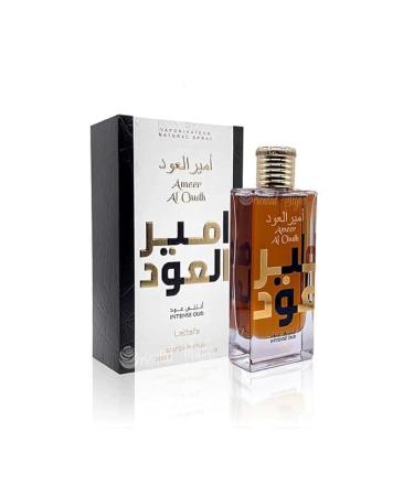 Ameer Al Oudh Intense Eau De Perfume Men-Women Unisex Spray 100ML-3.4Floz Unisex Premium Imported Fragrances of Spray Scent