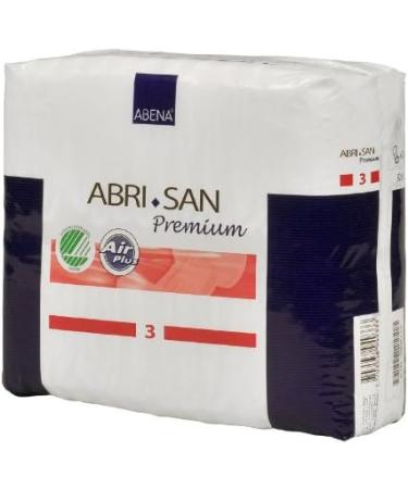 Abena Abri-San Premium Incontinence Pads - Men & Women - Fast Absorption - 500ml Absorbency - 28PK - Buy Online on GoSupps.com