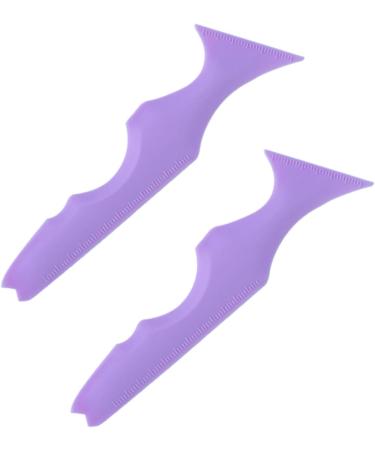 NOLITOY 4 Pcs Silicone Beauty Ruler Eyeliner Molde De Para Resina Eyebrow Stencils Template Board Massage - Buy Online on GoSupps.com