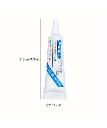 Yongsters 2 Pcs 7g Eyelash Glue Adhesive Strong Waterproof Clear Lash Glue For False Eyelashes - Professional Salon & Home Use (2 Pcs) - Buy Online on GoSupps.com