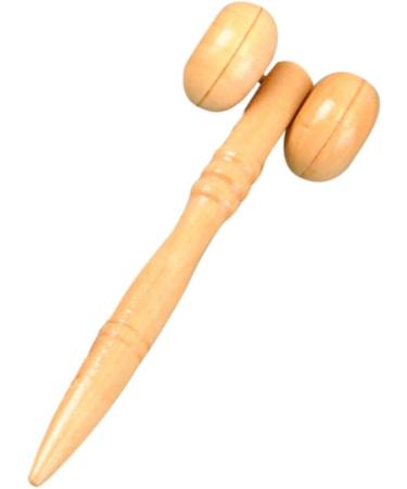 Elevated Muscle Roller Stick Massage Tool | Anti-Aging Facial Massager & Hand Roller - Mini Bamboo for Ultimate Relaxation - Buy Online on GoSupps.com