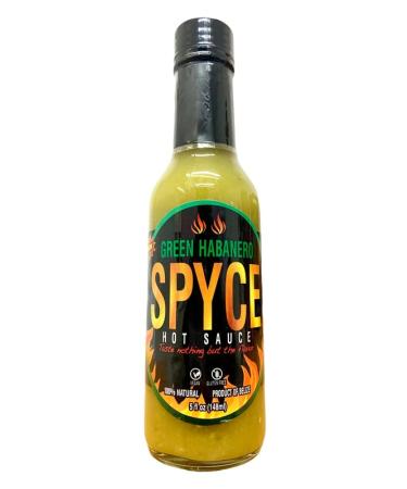 Spyce Hot Sauce Green Habanero 148ml | 100% Natural
