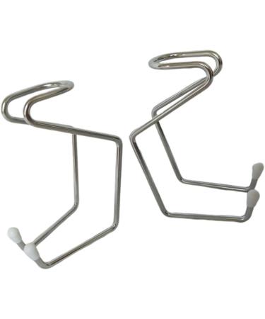 Minkissy 3-Piece Double Razor Stand Set | Men's Shaver & Safety Razor Rack | Durable Iron Brackets for Grooming Essentials - Buy Online on GoSupps.com