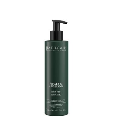Natucain Natural revitalising shampoo for strong hair growth hair growth shampoo against hair loss with caffeine treatment sulphate-free made in Germany 300 ml (shampoo)
