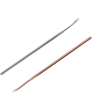 Meokro Stainless Steel Ear Scoop - Personal Ear Cleaning Tool for Wax Removal and Health Care - Buy Online on GoSupps.com