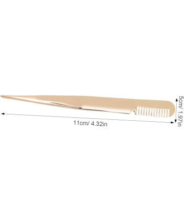 FRCOLOR Eyelash Clamp Tweezers Eye Eyelash Curler Eyelash Applicator Tool Beauty Tools Lash Clamp Tweezers Eyebrow Tweezers for Women Eyelash Clamp Eyelashes Stainless Steel Pointed Mouth - Buy Online on GoSupps.com