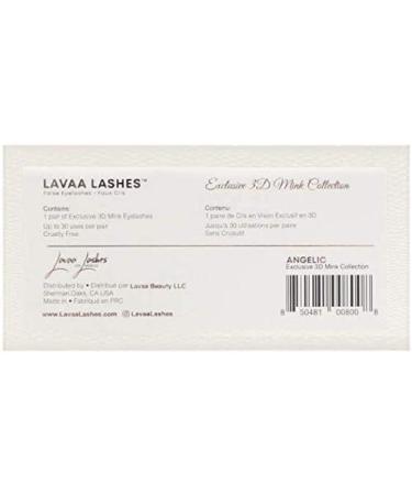 Angelic 3D Mink False Eyelashes | Lavaa Lashes - Premium Quality & Reusable - Buy Online on GoSupps.com