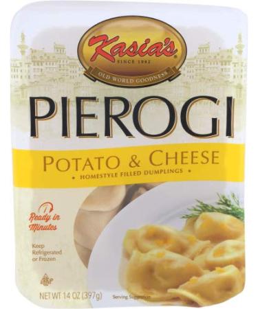 KASIAS Pierogi, Potato/Cheese, 14 Ounce (Pack of 6)