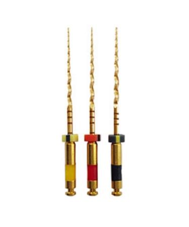 NiTi Reciprocating Solo Gold Files 25mm Taper - Green - Pack of 6 (Size 50-05) 25mm 50-05 Taper - Green