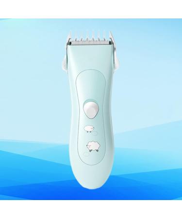 Healifty Rechargeable Electric Barber Cutter for Kids - Blue Portable Haircutting Trimmer for Infants - Cordless and Mute Toddler Clipper Kit - Buy Online on GoSupps.com