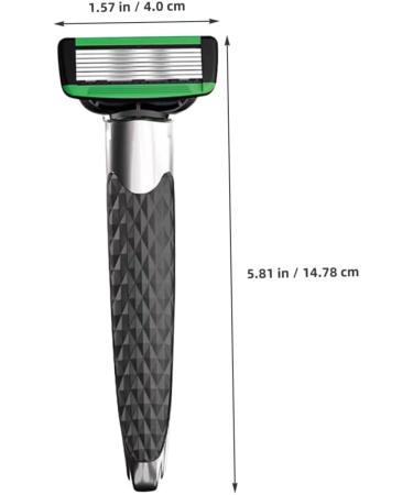 Professional Short Handle Razor Set for Men - High-Quality Stainless Steel Blades & Razor Plane - Buy Online on GoSupps.com