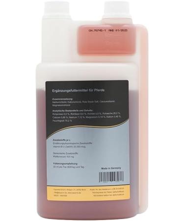 Equanis BodyRefit - Sugar-Free Electrolyte Booster for Horses | 1 Liter | Replenish After Sweating - Buy Online on GoSupps.com