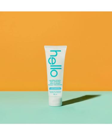 Hello Goodbye Plaque-Hello Whitening Toothpaste Fluoride Free Vegan & Sls Free Natural Peppermint with Tea Tree & Coconut Oil 98ml Pack of 3 Amazon Exclusive Peppermint 32.67 g (Pack of 3) - Buy Online on GoSupps.com