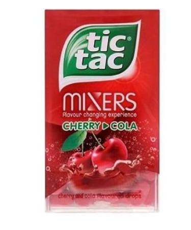 Tic Tac Mixers Cherry Cola (Cherry Cola) 12 Count Clean And Fresh Delicious And Tasty