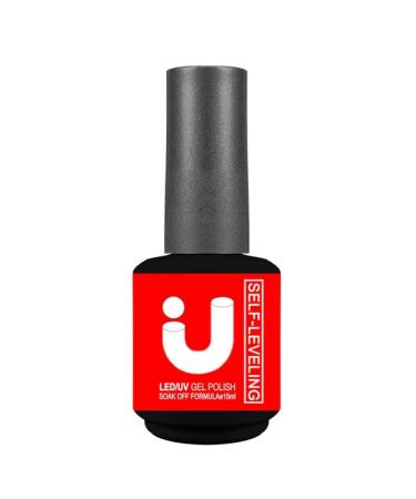 Self-Leveling Gel Polish 15ml Semipermanent Nail Polish Reinforcement Gellac Manicure Rubber Base uv led Varnish No-Wipe Top Lak - (Color: Self-Leveling Gel)