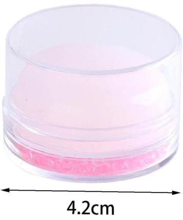 Tossens Pink Nail Art Stamper - Soft Tool for French Smile Line & DIY Nail Decoration - Buy Online on GoSupps.com