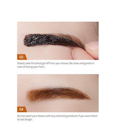 Tint My Brows Gel 3 Gray Brown | Long-Lasting Eyebrow Tint with Care Ingredients | Natural and Elegant Brow Color - Buy Online on GoSupps.com