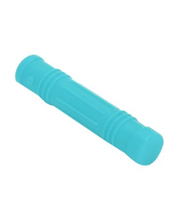 Sky Blue Silicone Teether Pencil Topper | Safe Baby Chewing Toy & Infant Sensory Pacifier - Buy Online on GoSupps.com