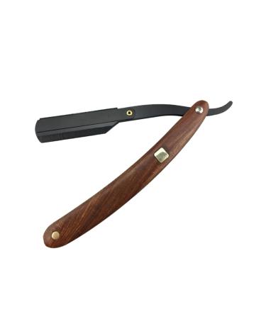 Angoily straight razor men Razor Safety Razor Razor Shave a razor shave with a cutlery holder manual wooden handle man bamboo