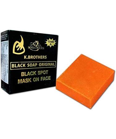 K Brothers Carrot Soap for Black Spot and Mask On Face 65g
