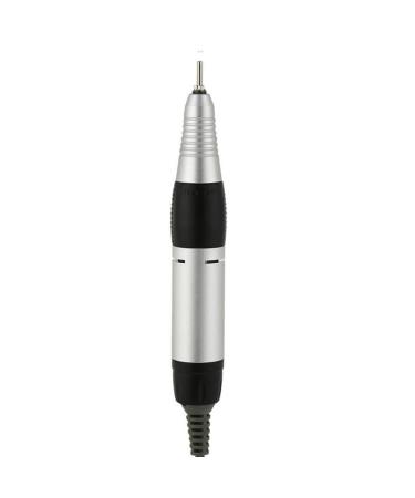 Allayu Manicure Lathe Nail Drill Handle Aluminum Alloy Compact Size Upgraded Fittings Automatic Handily Gripped Nails Accessories Black