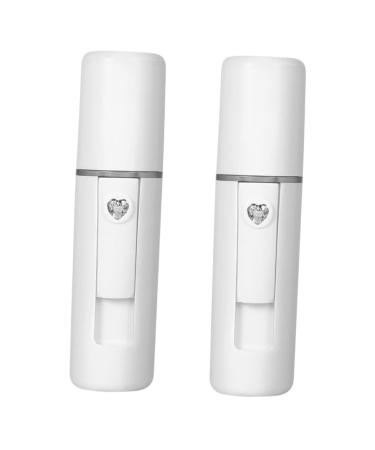 CALLARON 2pcs Face Steamer Water Spray Beauty Tool for Skincare Portable Facial Humidifier