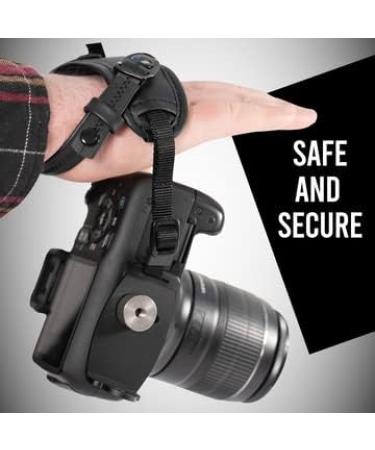 Camera Wrist Strap - Secure Hand Grip for Sony & Canon DSLR Cameras - Buy Online on GoSupps.com