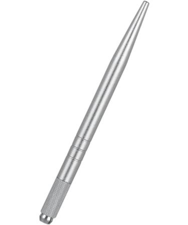 NOLITOY 1pc Slender Multifunction Single-end Pointed Pen Embroidery Eyebrow Thin Manual Silver - Buy Online on GoSupps.com
