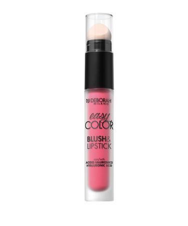DEBORAH Deborah Milano Easy Color 03 Rebel Pink with Hyaluronic Acid and Sweet Almond Oil Intense and Long Loss Colour on Cheeks and Lips 30 ml