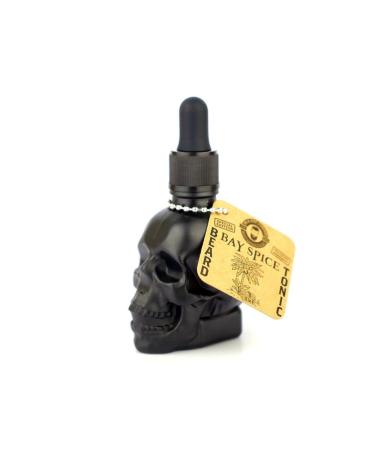 DR K SOAP Company Bart l/Beard Tonic - Bay Spice Special Edition 1x30ml |Totenkopf bottle |Natural ingredients Bay Spice 30 ml (1 Pack)