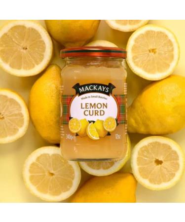 Mackays Lemon Curd 12oz - Premium Quality Spread for Breakfast and Baking - Buy Online on GoSupps.com