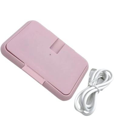 1pc Portable Baby Wipes Warmer Napkin Warmer Box Paper Warmer USB Charging Wet Wipes Dispenser for (Pink). - Buy Online on GoSupps.com