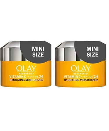 Olay Regenerist Vitamin C + Peptide 24 Face Moisturizer Trial Size 0.5 oz (Pack of 2)