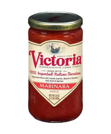 Victoria Marinara Pasta Sauce 24 Oz (Pack of 3) - Buy Online on GoSupps.com