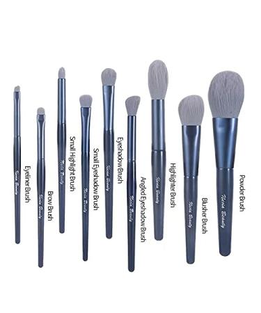 EVRCHGIEA Premium Synthetic Makeup Brushes Set with Soft Hair - Ideal for Blending, Blush, Concealer, Eye Shadow - Travel Size with Log Wood Handle - Buy Online on GoSupps.com