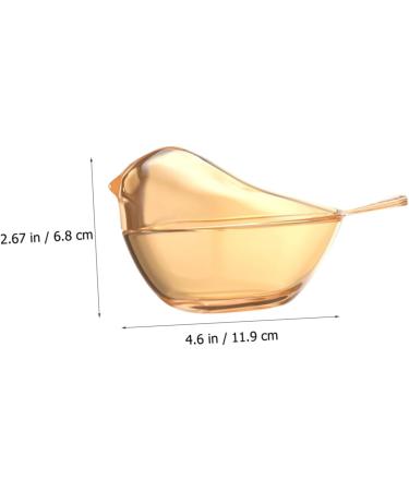 HOMSFOU 4 Pcs Bird Jewelry Box Handmade Blown Glass Figurine Crystal Bird Figurine Glass Clear Ornaments Jewelry Case Bracelet Miniature Holder Desktop Storage Jar Animal Travel The Bird - Buy Online on GoSupps.com