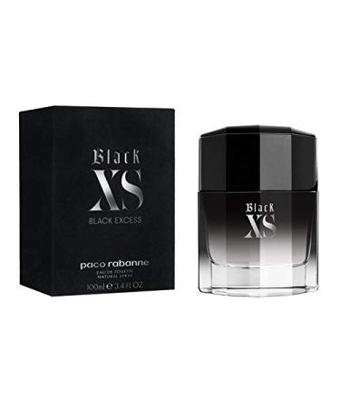 Black XS (New 2018 Version) By Paco Rabanne For Men Eau de Toilette Spray 3.4 Ounce - Buy Online on GoSupps.com