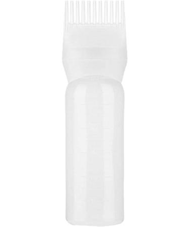 Root Comb Applicator Bottle Hair Dye Applicator Brush Applicator Bottle For Hair Root Comb Color Applicator Bottle With Graduated Scale White - Buy Online on GoSupps.com
