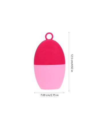 SHERCHPRY 2pcs Silicone Ice Cube Tray & Roller - Facial Massage Tools for Lifting & Cooling | Red Ice Roller Globes - Buy Online on GoSupps.com
