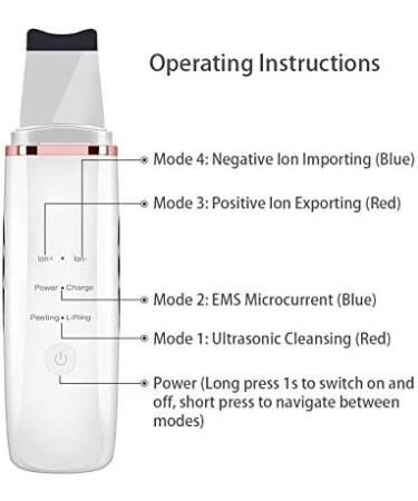 Rechargeable Portable Professional Electric Cleaner Face Skin Scrubber for Home Use (Black) - Buy Online on GoSupps.com