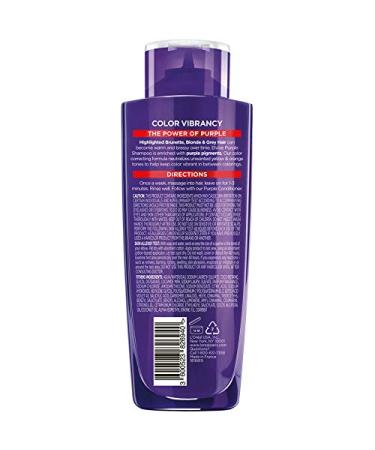 L'Oreal Elvive Color Vibrancy Purple Shampoo 6.7 fl oz | Toning & Brightening for Color-Treated Hair - Buy Online on GoSupps.com