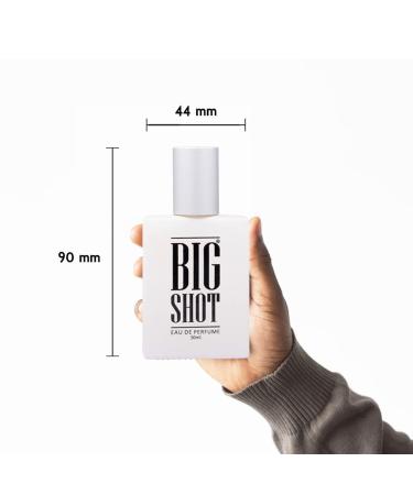 Big Shot White Long Lasting Perfume | Floral Fragrance | Everyday use Eau de Perfum For Men | 30ml - Buy Online on GoSupps.com