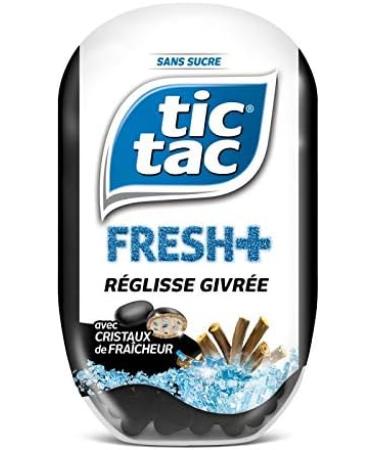 Tic Tac - Fresh Candy + Licorice 44G - Pack of 4 - Fast Delivery in France - Price Per Lot - Buy Online on GoSupps.com