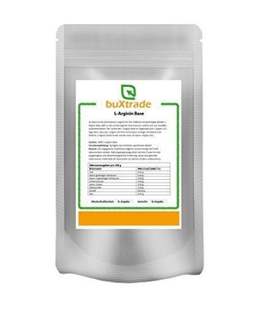 2 x 1 kg L-Arginine Base Powder | pure amino acid | high dosage | dietary supplement | no additives | 2kg