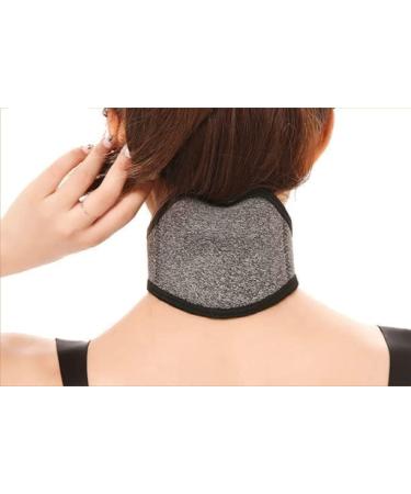 Self Heating Neck Brace for Pain Relief | Adjustable Magnetic Thermal Wrap for Arthritis Migraines & Neck Support - International Shipping Available - Buy Online on GoSupps.com