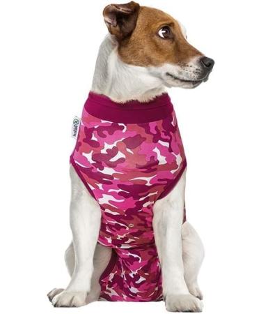 Buy Suitical Recovery Suit for Dogs - XXXS Pink Camouflage (1 Pack) - International Shipping Available - Buy Online on GoSupps.com