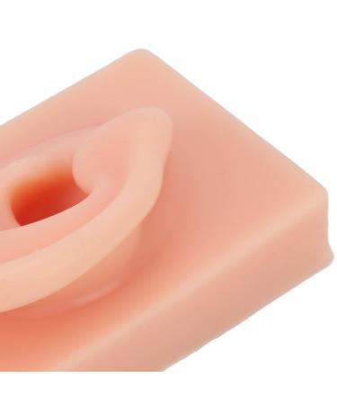 Soft Silicone Human Ear Model for Acupuncture Training and Earring Display - Light Skin Color - Buy Online on GoSupps.com