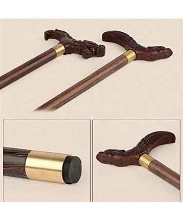 Crutches-Crutches for The Elderly Wooden Skid -Size:92cm Crutch Ideal for Men or Women with Active Outdoor Lifesty It's so Kind of You Safehappy - Buy Online on GoSupps.com