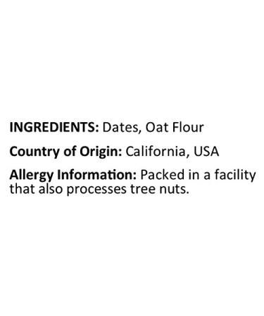 Anna and Sarah Chopped Dates with Oat Flour - 5 Lbs Resealable Bag - Buy Online on GoSupps.com